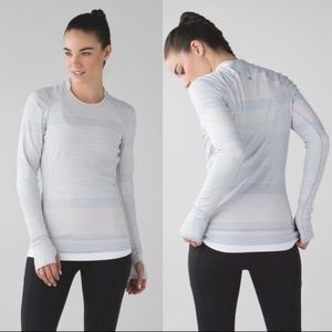 LULULEMON Think Fast Top Base Layer Size 12